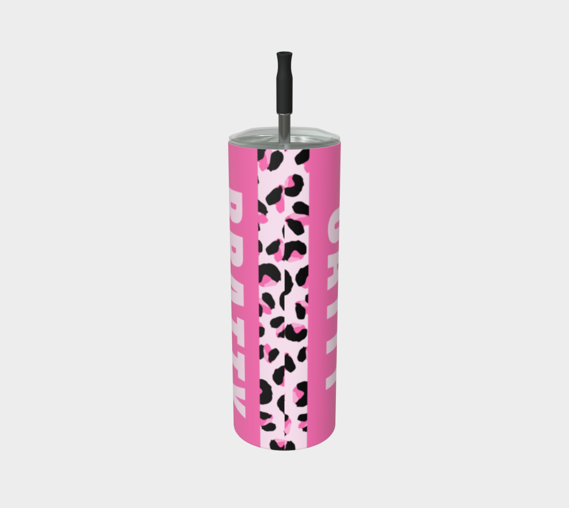 Bratty Catty Pink Panther Tumbler